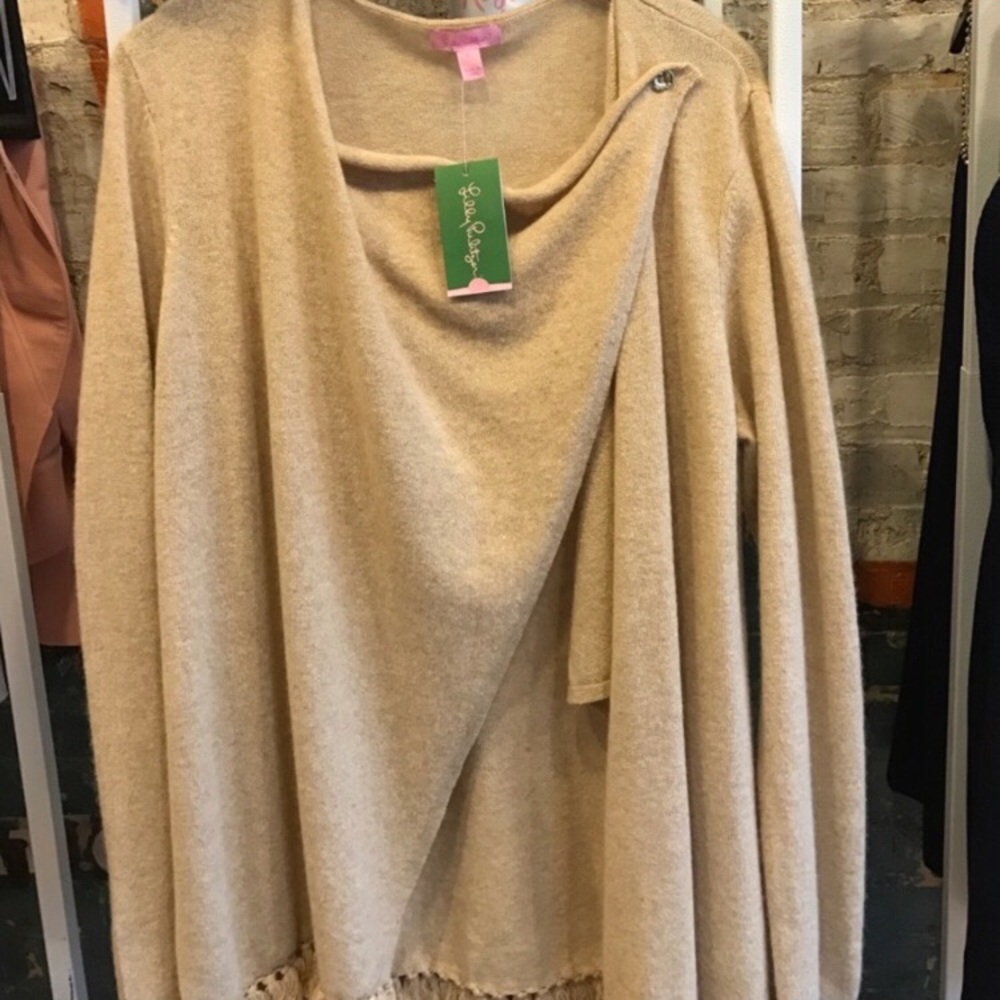 NWOT Lilly Pulitzer Fringe Cardigan